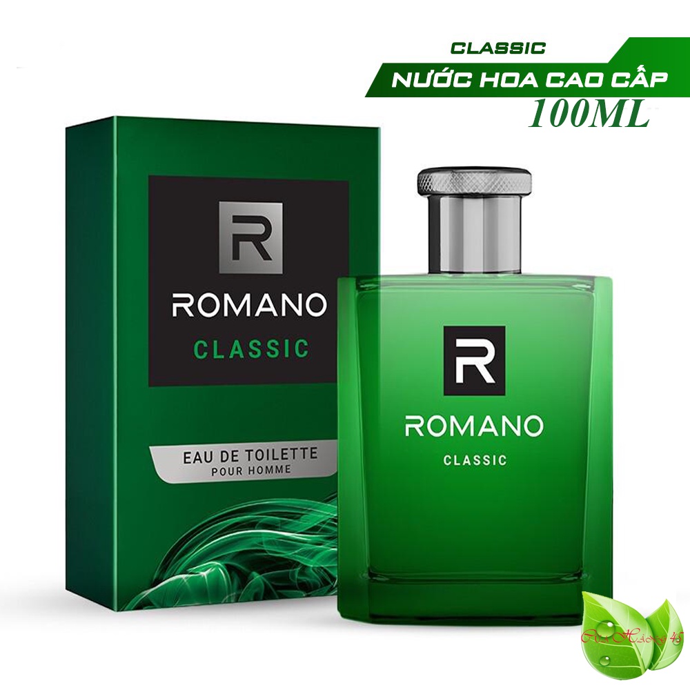 Romano: Nước hoa cao cấp cho nam Romano Classic 100ml/chai