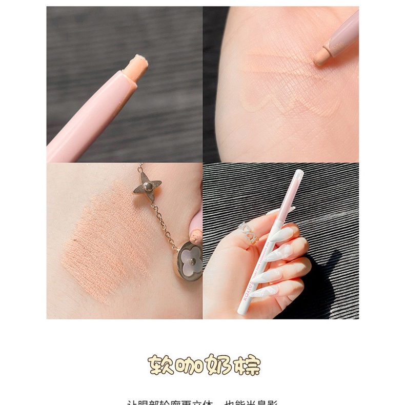 Bút kẻ mắt Kaxier nhũ , màu da kẻ viền mắt Kaxier Tears Tank Eyeshadow Pen