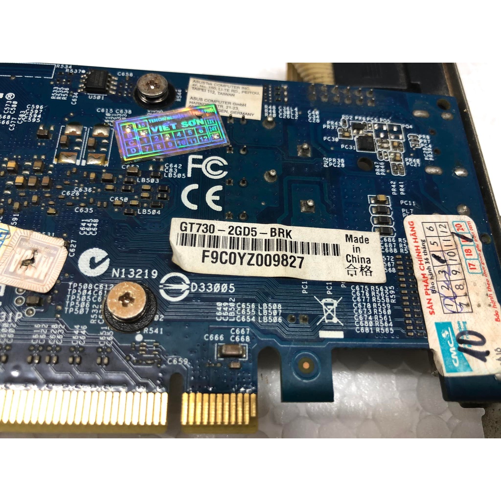 Card màn hình VGA 2G Giga Asus Gt 630/730 DDr3 DDr5 và các Hãng khác