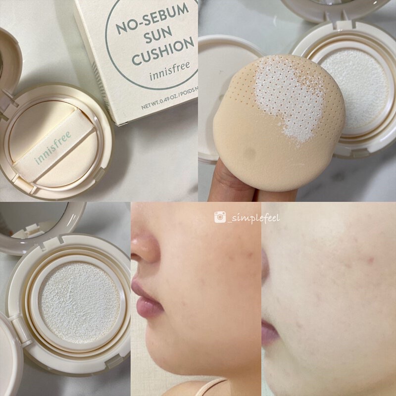 Phấn Nước Innisfree No Sebum Sun Cushion
