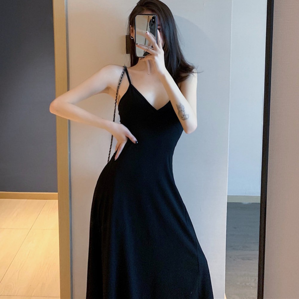 Váy nữ, váy maxi xẻ tà ,váy hai dây ,đầm maxi thun dài gợi cảm ATILA.SHOP | BigBuy360 - bigbuy360.vn