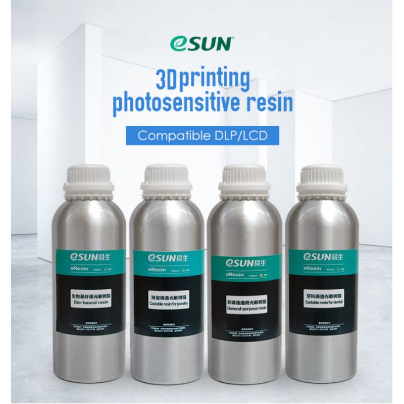 eSUN Nhựa in 3D Standard Photopolymer Resin, Resin eSUN UV 405 1000g