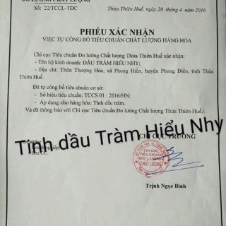 Tinh dầu tràm Hiểu Nhy 50ml