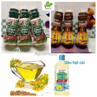 Dầu ăn hạt cải, mè, olive Ajinomoto Nhật Bản