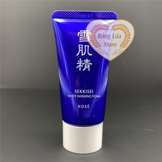 Sữa Rửa Mặt Trắng Da Kose SEKKISEI WHITE WASHING FOAM 30g
