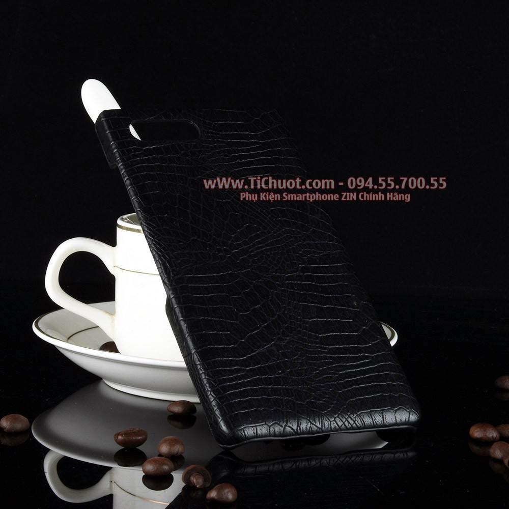 [Ảnh Thật] Ốp Lưng BlackBerry Key2 KeyTwo Vân Da Cá Sấu
