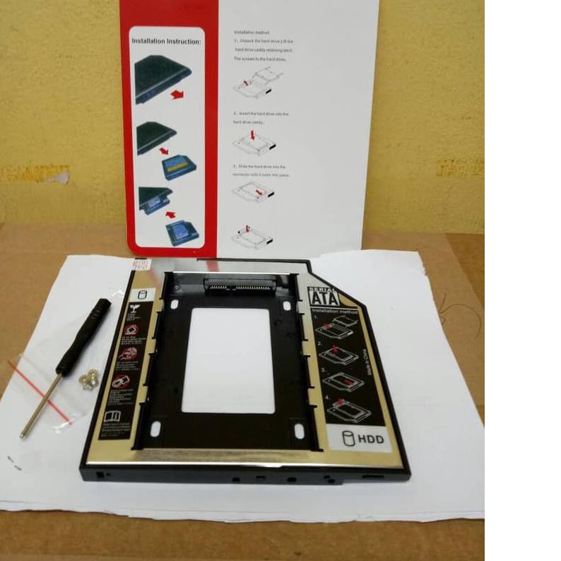 Khay đựng ổ cứng Sata Hdd & SSD 9.5Mm | BigBuy360 - bigbuy360.vn