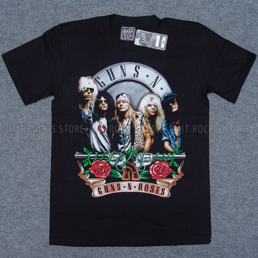 Áo Guns n Roses  - Rock band tee - Áo Rock - Size S, M, L, XL, XXL - Áo Thái Lan