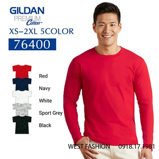 Áo thun Gildan dài tay 100% cotton US [ WEST FASHION ]