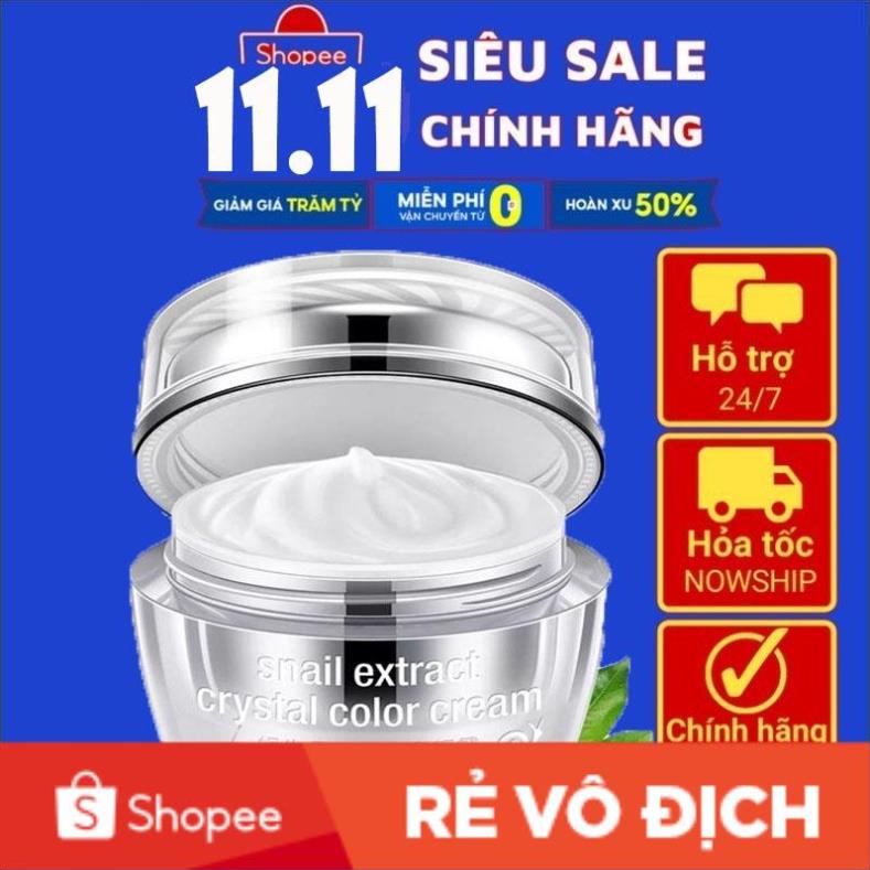 Kem dưỡng trắng da nâng tone Ốc Sên Goodal Premium Snail Tone-Up Cream Hàn Quốc 30ml làm giảm nếp nhăn mờ thâm nám