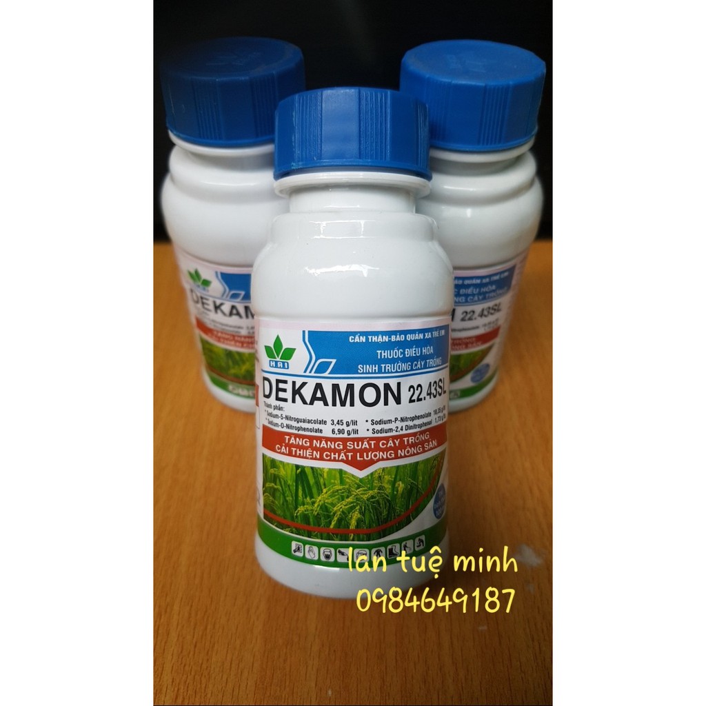 [FREESHIP TỪ 50K] Phân bón kích thích sinh trưởng cây trồng DEKAMON lọ 10ml