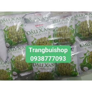 [Tặng móc khóa ] 50 gói đậu xanh nước cốt dừa Oishi 16g - snack đậu xanh cốt dừa - bim bim Đậu xanh cốt dừa - Đậu xanh