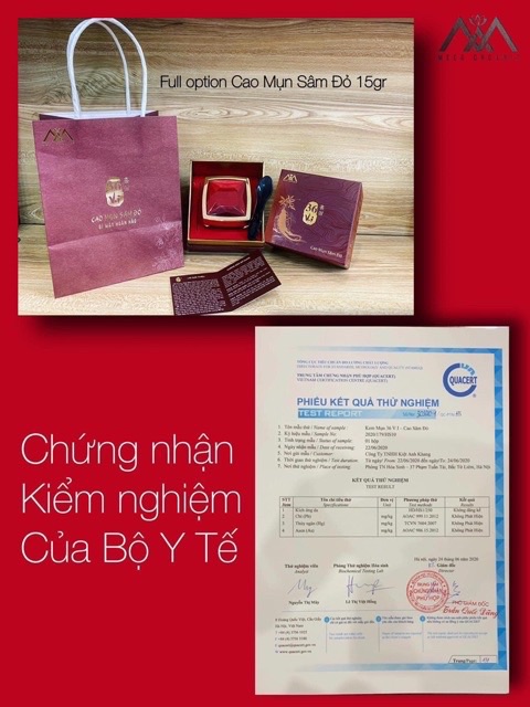[Chính Hãng] Cao Mụn Sâm Đỏ 36 Vị Thuốc Bắc Hủ To 15g Hủ Lớn | BigBuy360 - bigbuy360.vn