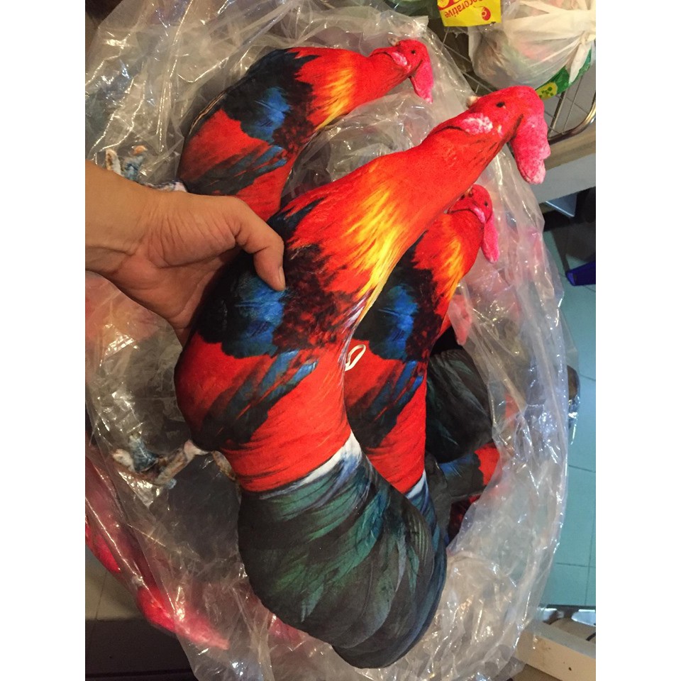 Gà tre giả bằng vải có dây cột dùng để tập luyện