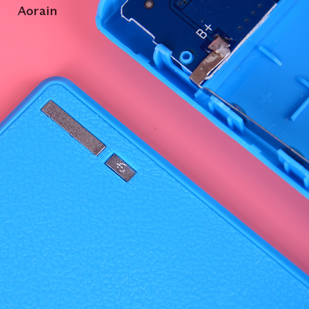 Pin Sạc Dự Phòng Tự Làm 6 Pin 18650 20000mAh Hai Cổng usb Cho Điện Thoại