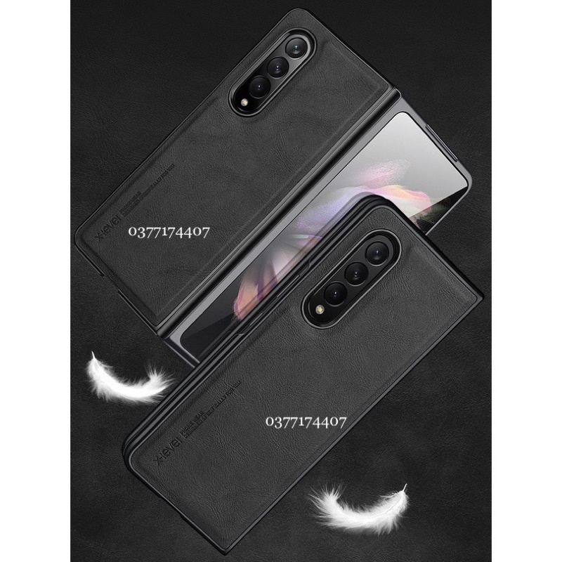 Samsung Z Fold 3_Ốp lưng X-Level da cao cấp sang trọng