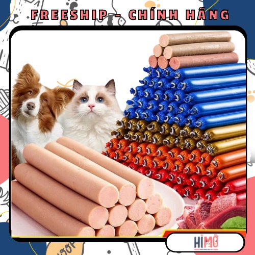 Xúc xích chó mèo hamster 5 vị thơm ngon bổ dưỡng