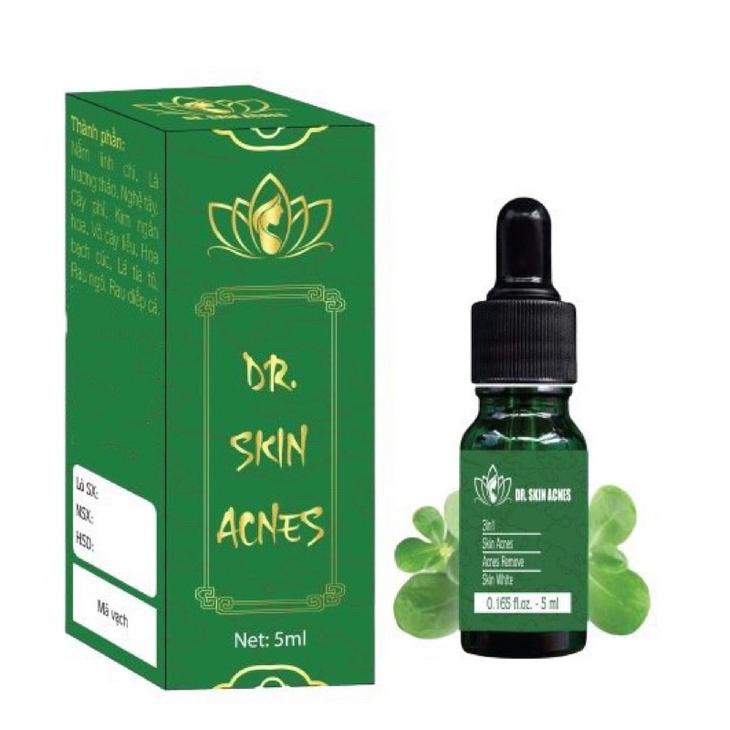 SERUM MỤN THÂM DR.SKINACNES 5Ml