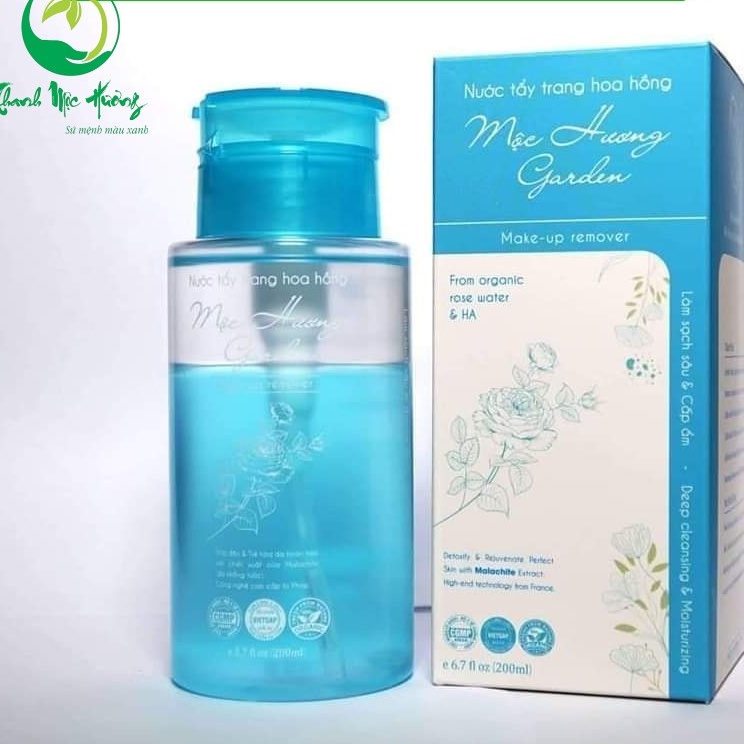 Nước Tẩy Trang Hoa Hồng Mộc Hương Garden 200ml