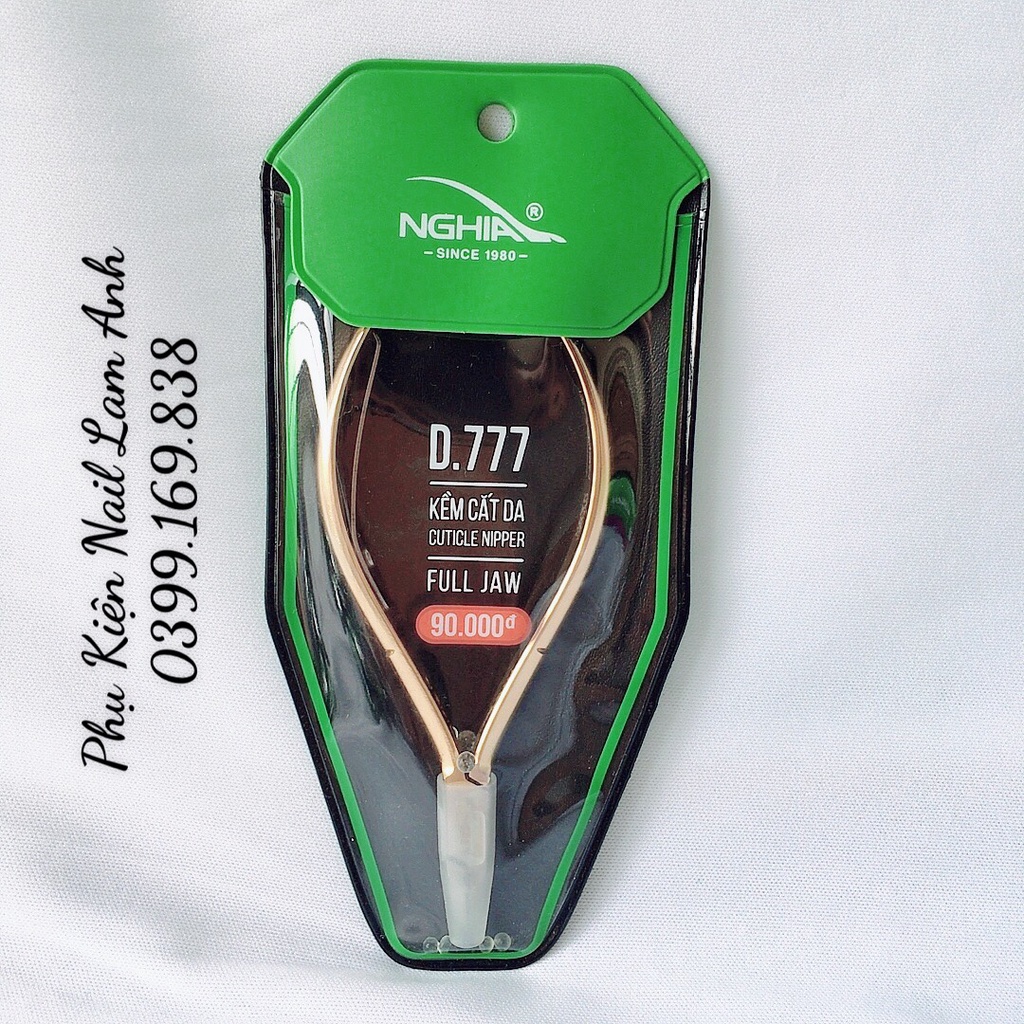 Kềm Nghĩa cắt da vàng d777, kìm nghĩa nhặt da d777, Kềm Nghĩa d777