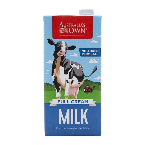 Thùng Sữa AUTRALIA'S OWN Tươi Nguyên Kem 1L - Sữa OWN - Sữa Úc