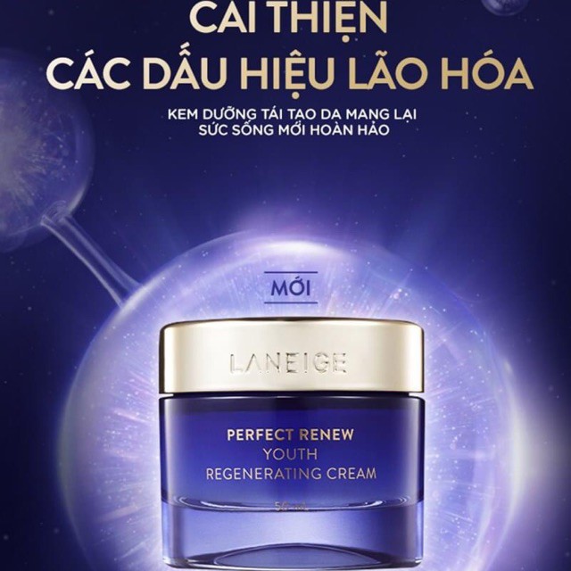 Kem dưỡng ngăn ngừa lão hóa Laneige Perfect Renew Youth Cream 50Ml