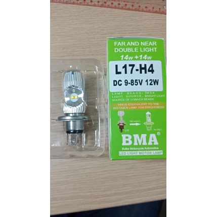 Đèn pha xe máy L17 BMA 4 Led 1