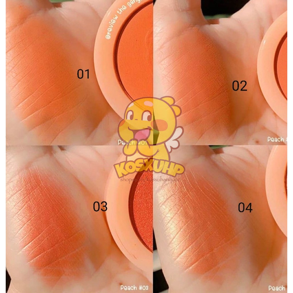 Má Hồng 2in1 Kiss Beauty Blusher