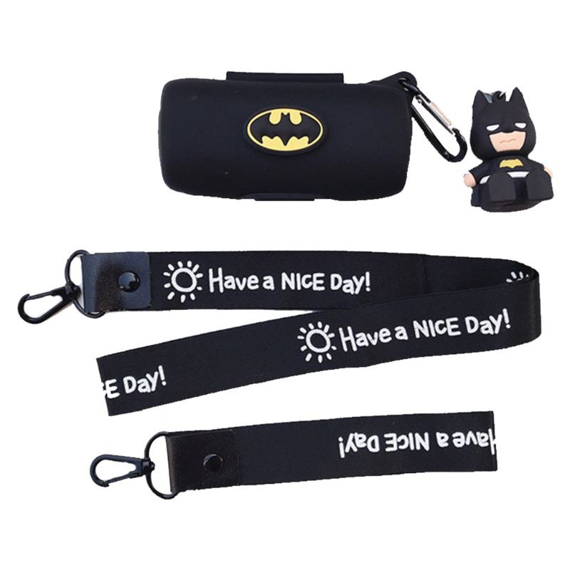 Hộp đựng tai nghe Bluetooth silicon họa tiết hoạt hình dễ thương