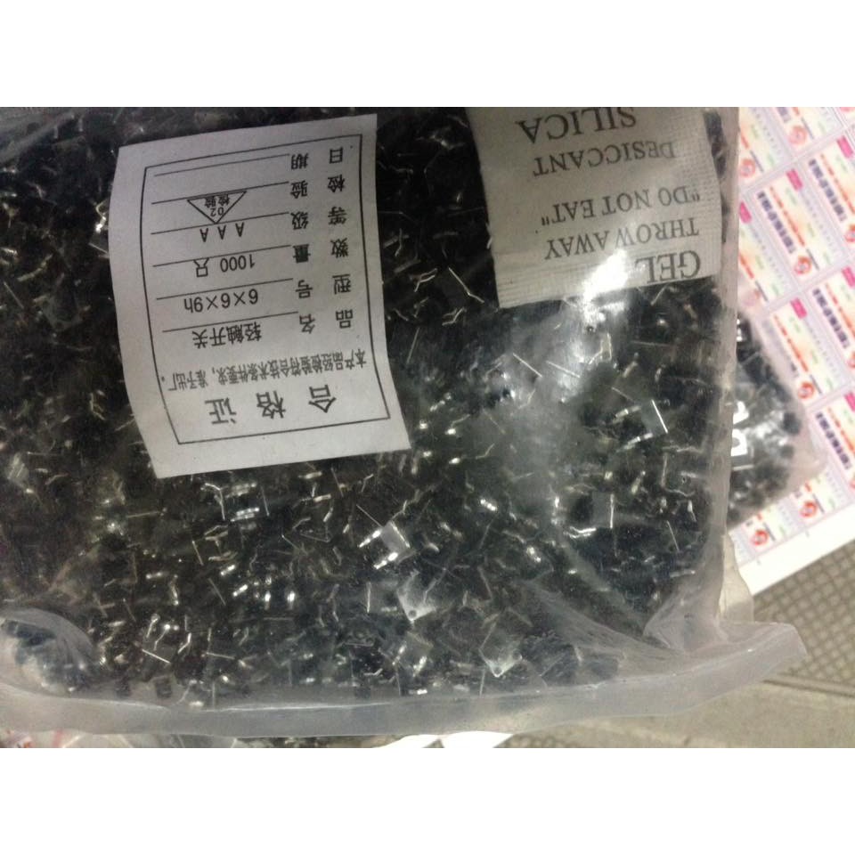 Phím bấm, phím chuyển đổi điện tử 6x6x9mm. 30K