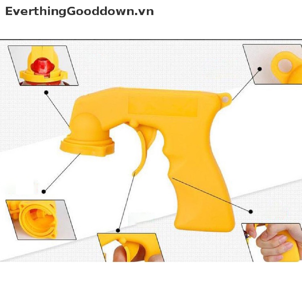 Everthinggooddown Adapter Vòi Xịt Sơn Chăm Sóc Sức Khỏe Tay Cầm Toàn Bộ Kích Hoạt Khóa