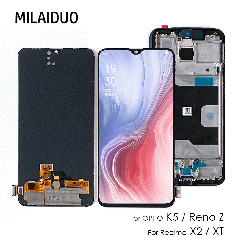Phụ kiện màn hình cảm ứng kỹ thuật số cho OPPO K5 / Reno Z / Realme X2 / Realme XT PCDM10 CPH1979
