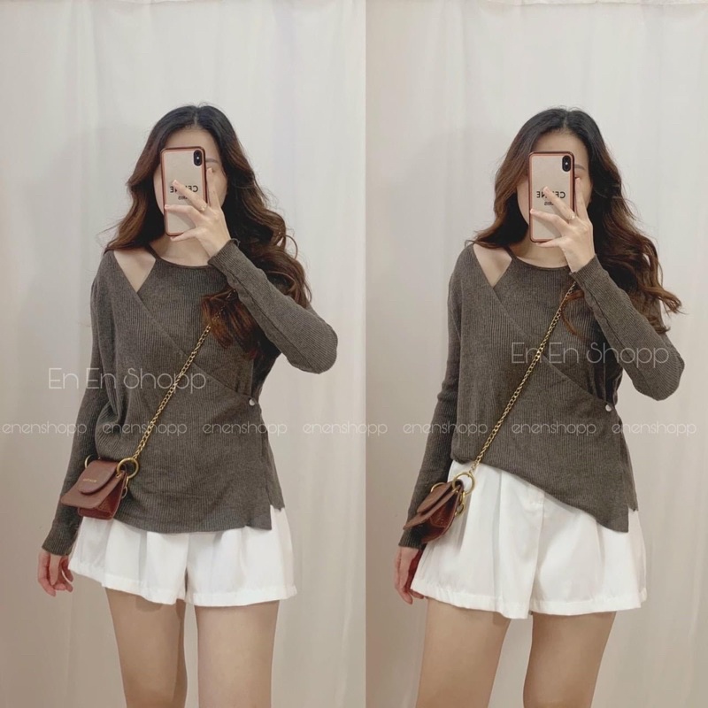 [A.M BIGSIZE] Áo kiểu yếm cho nàng Chubby cực xinhhh 55-85kg | BigBuy360 - bigbuy360.vn