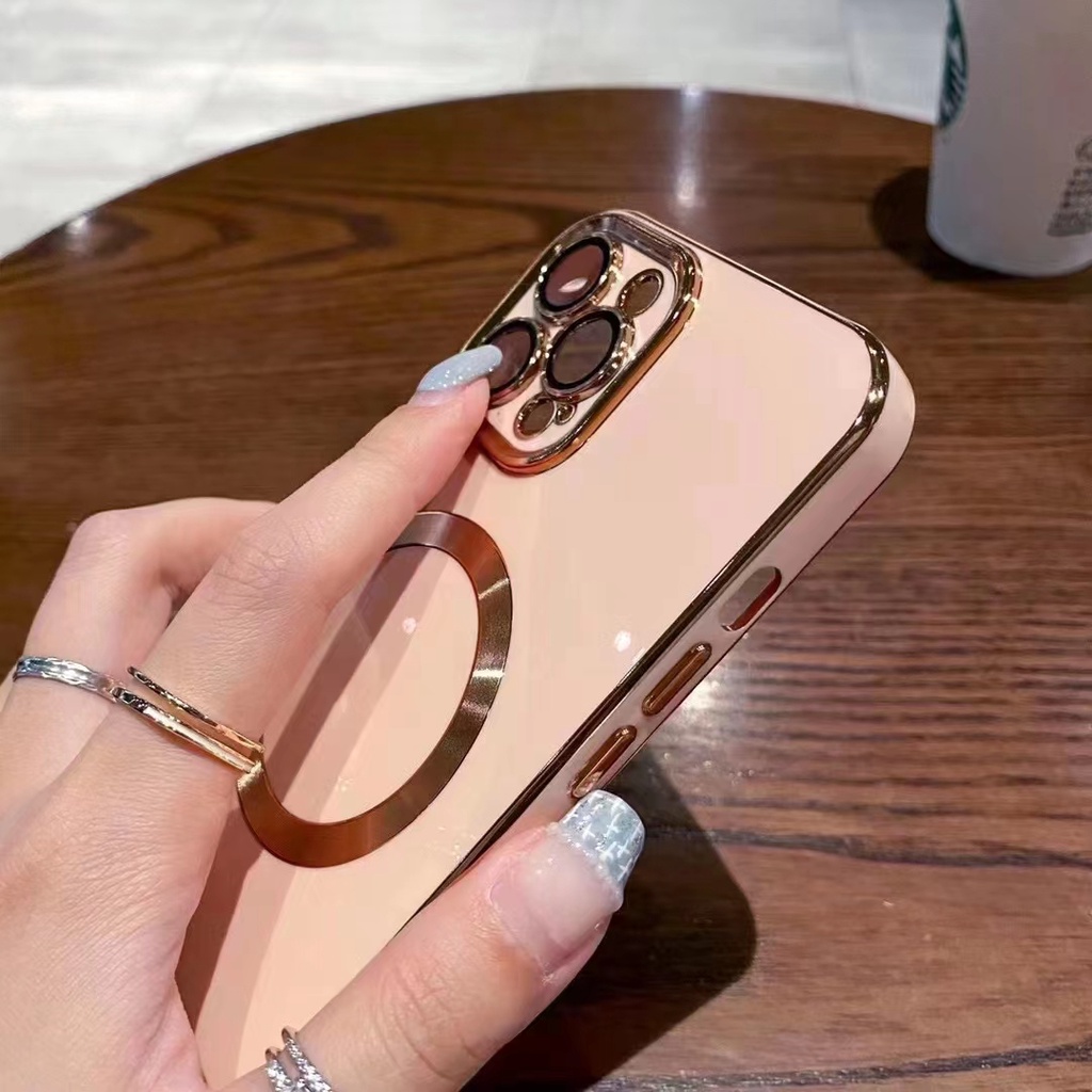 Ốp Điện Thoại Dẻo Tráng Gương Màu Sắc Ngọt Ngào Sang Trọng Chống Sốc Cho iPhone 13 12 11 Pro Max 13 Pro Max 12 Pro 14 Pro Max