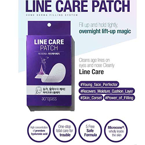 Miếng dán Cải thiện nếp nhăn AcroPass Line Care Patch (4 patches)