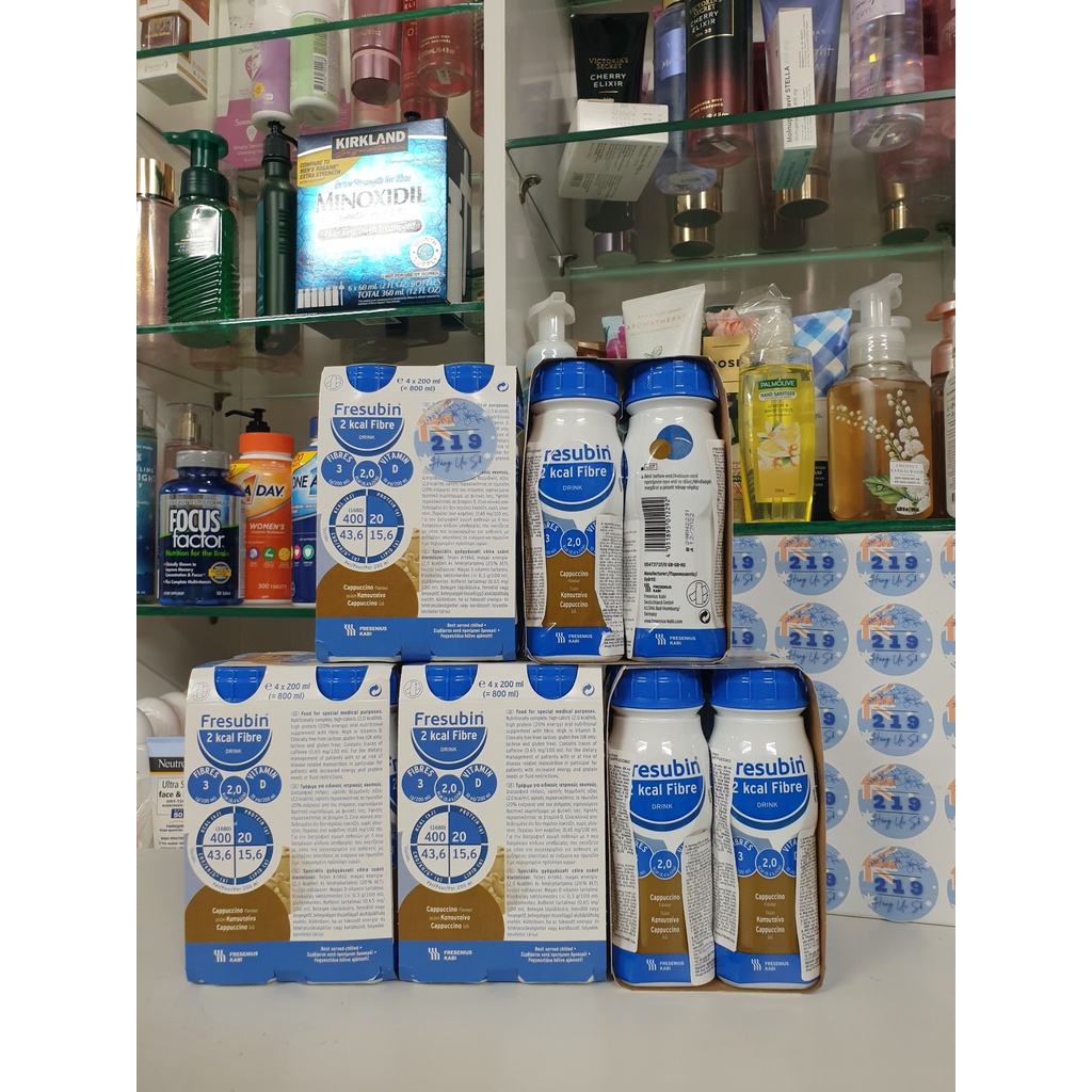 Sữa Fresubin 2Kcal Fibre Cappuccino 200ml