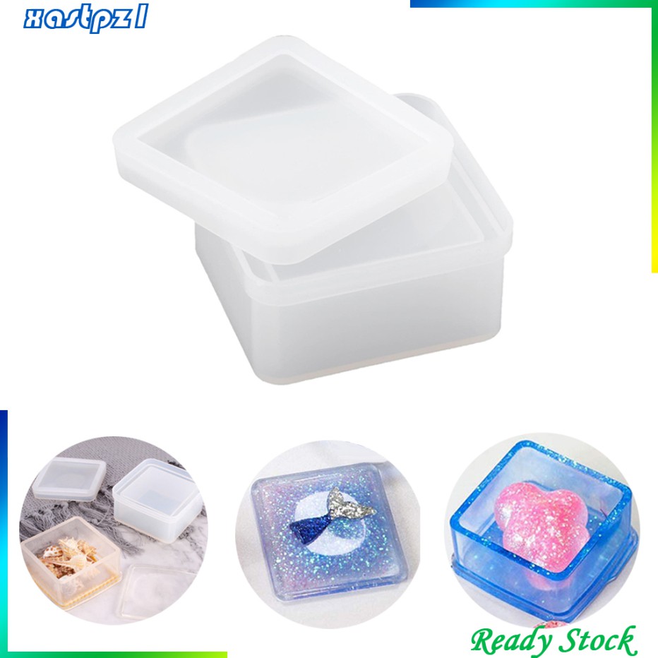 Khuôn hình hoa/trái tim/vuông dùng để làm bánh/đồ thủ công resin DIY siêu bền