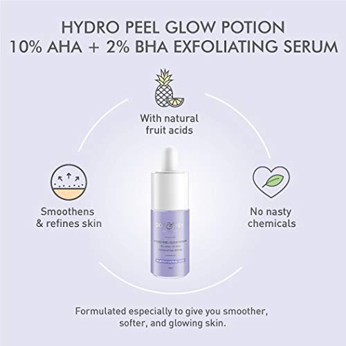 Tẩy da chết hóa học 10% AHA + 2% BHA sáng da mờ nám Dot&amp;Key