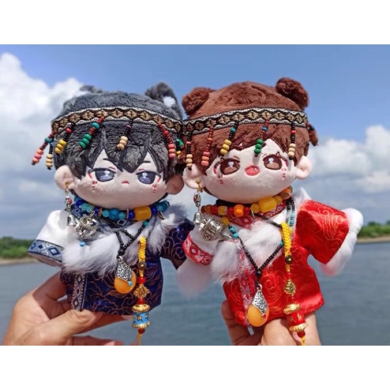 Outfit 15,20cm Chuba Áo Choàng Tây Tạng Set 8 Món