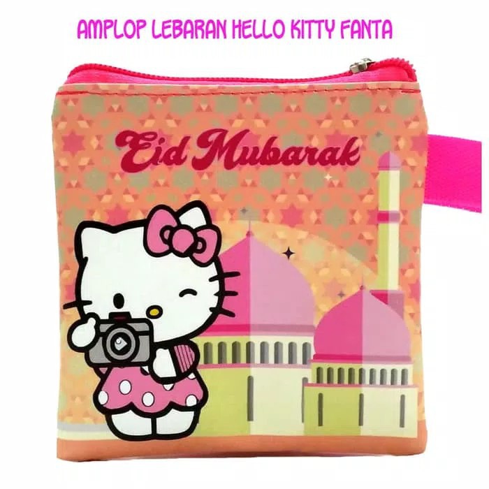 Ví Cầm Tay Hình Hello Kitty Xinh Xắn K2