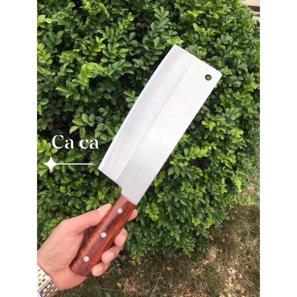 Dao phở chặt xương thép trắng ko rỉ