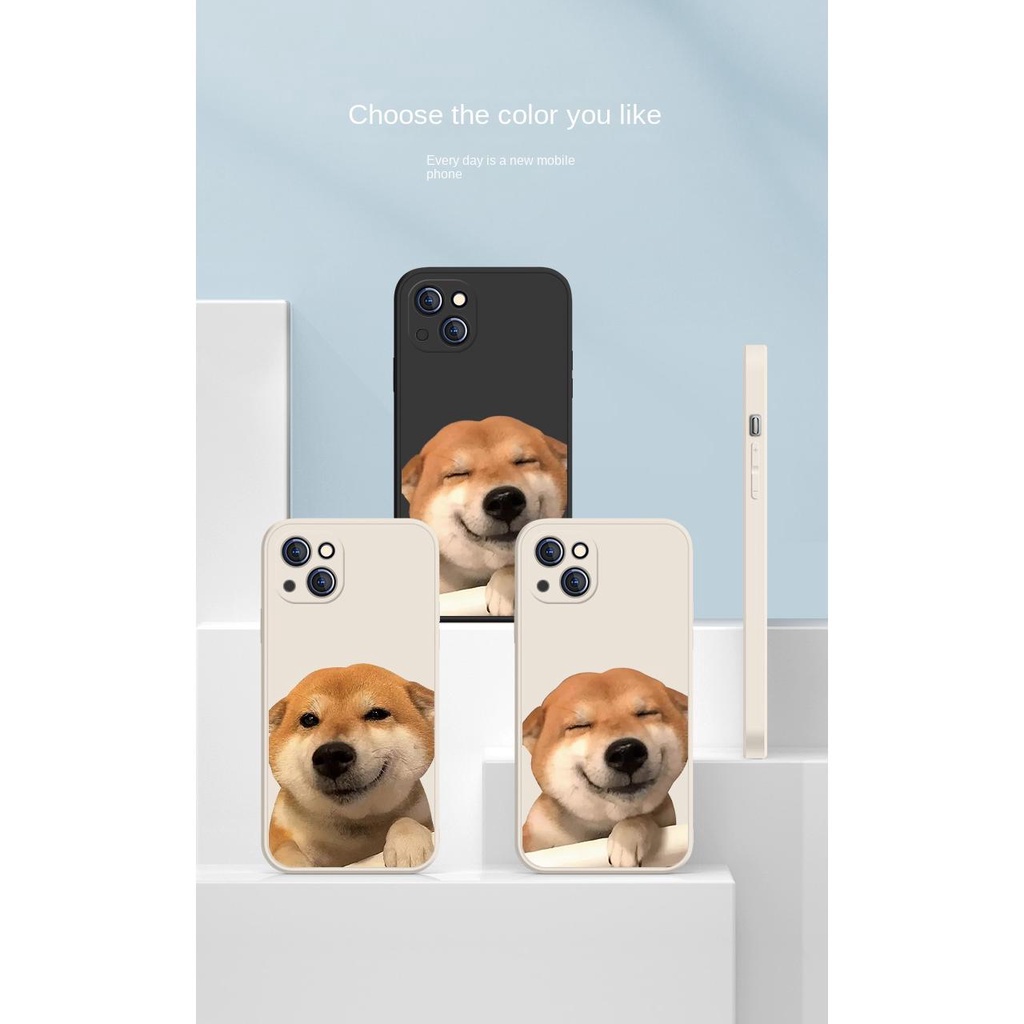 Ốp Điện Thoại Hình Chú Chó Vui Nhộn Chống Sốc Cho Iphone 13 Pro 11 Pro Max Xr 6s 7 8 Plus 12 Mini 12 Pro Xs Max