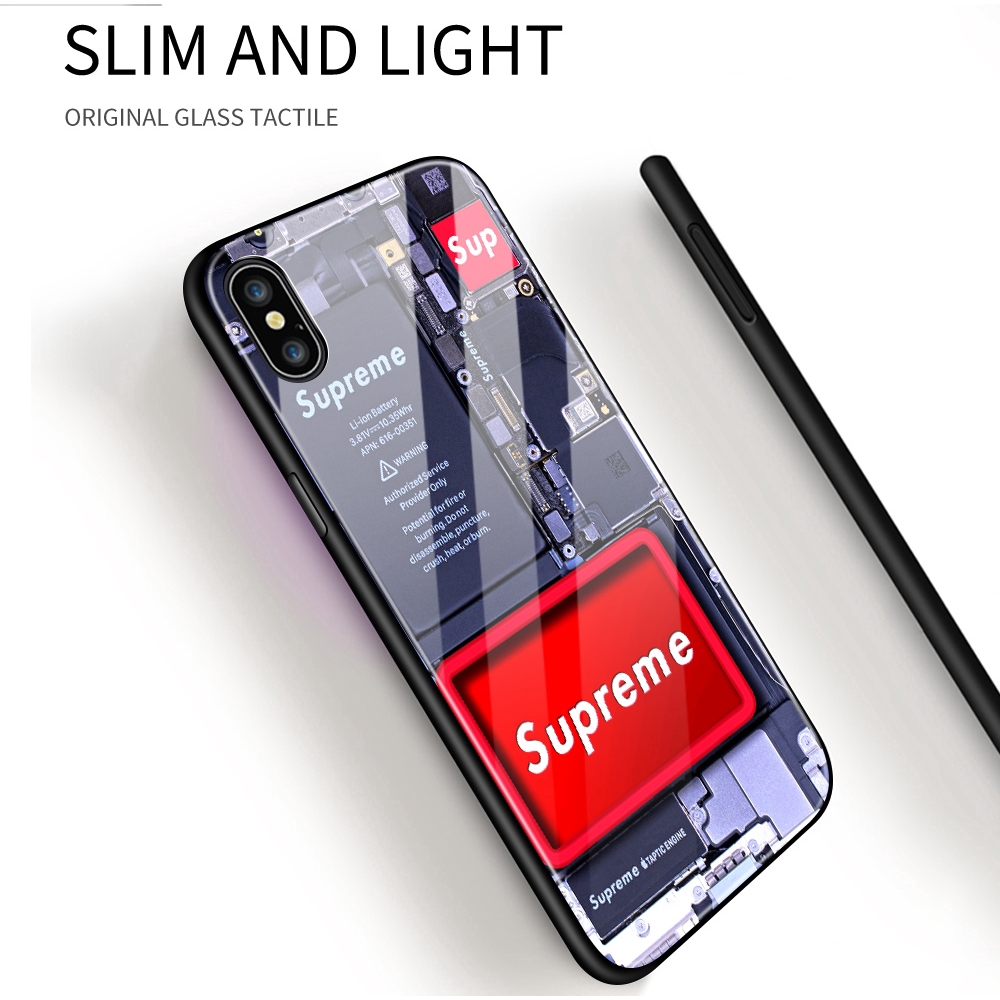 Ốp điện thoại mặt kính cường lực in hình cấu tạo điện thoại cho Infinix Hot 9 10 Play Note 7 8 8i S5 Pro X660 X692 X683 X688C X690 X655C