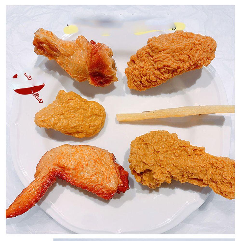 Kẹp Tóc Hình Đùi Gà Dễ Thương Cho Gia Đình