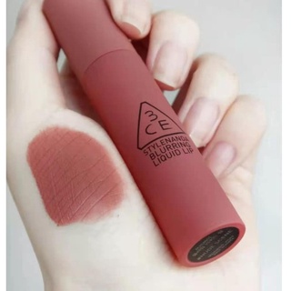 (AUTH, TEM HIDDEN TAG) Son Kem 3CE Blurring Liquid Lip Nude Scene – Màu Hồng Cam Nude
