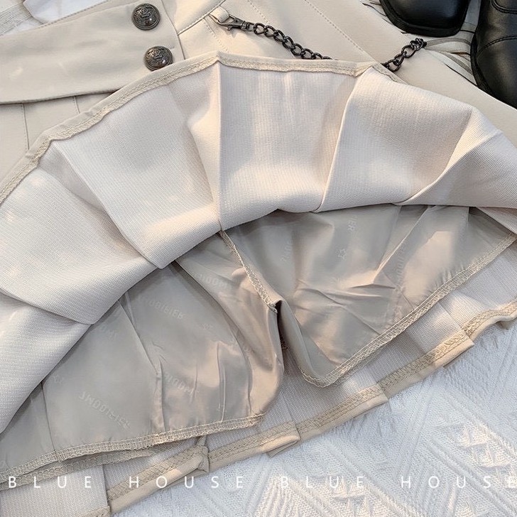 Chân Váy Ngắn Ly To Kèm Dây Xích Cá Tính Cao Cấp Freeship,Chân Váy Nữ Ngắn Lưng Cao Xu Hướng Thời Trang Của Châu Á Hot | BigBuy360 - bigbuy360.vn