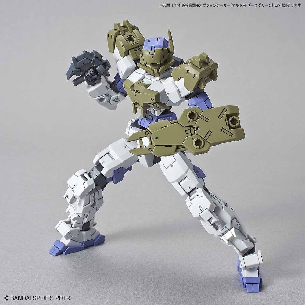 Mô hình lắp ráp 30MM 1/144 OPTION ARMOR FOR CLOSE COMBAT [ALTO EXCLUSIVE/DARK GREEN] Bandai OP-01