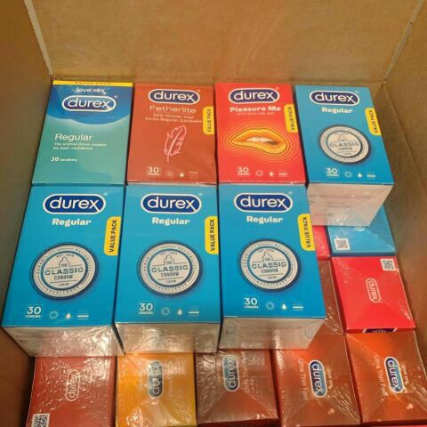 Bao cao su Durex Úc loại có gai và không gai 30c