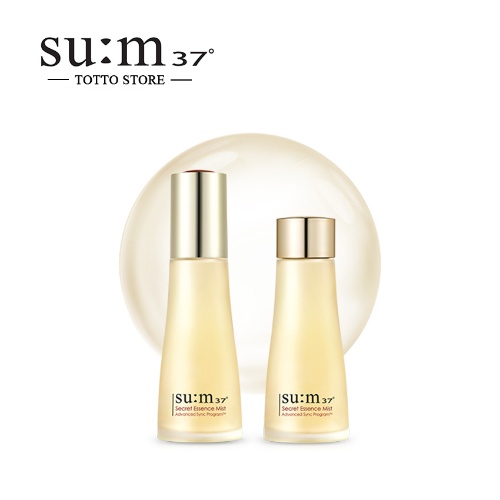 Xịt Khoáng Nước Thần Su:m 37 Secret Essence Mist 60ml x 2 - Xịt Khoáng Sum