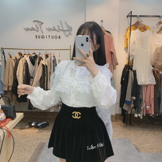 (ẢNH THẬT) Áo sơ mi tơ bèo hàng đẹp